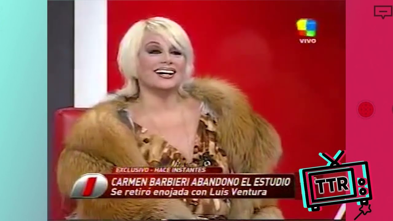 Carmen Barbieri vs Ventura: portazo al aire! 💥💥💥