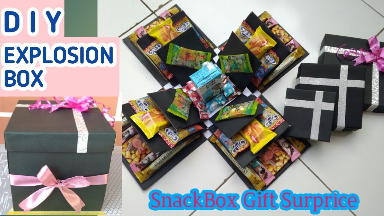 Tutorial Kotak Kado Kekinian || DIY EXPLOSION BOX FOR GIFT