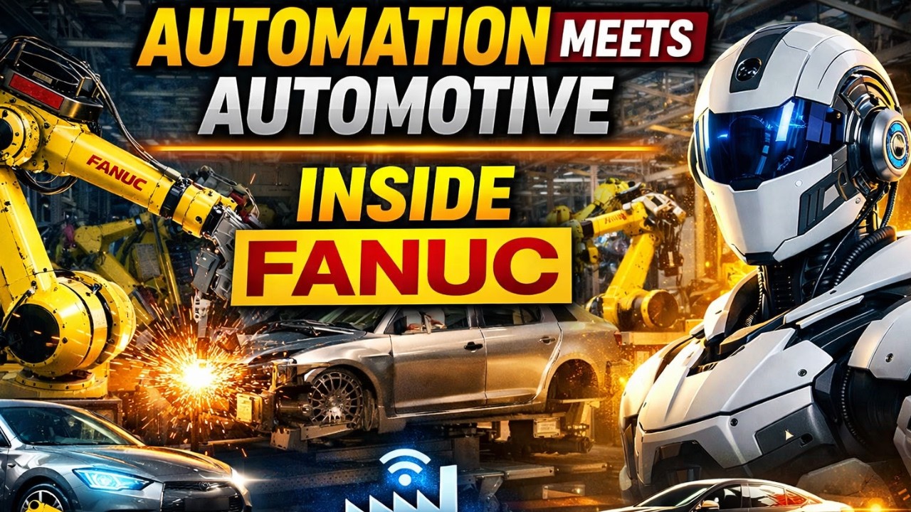 Where automation meets automotive, there's FANUC