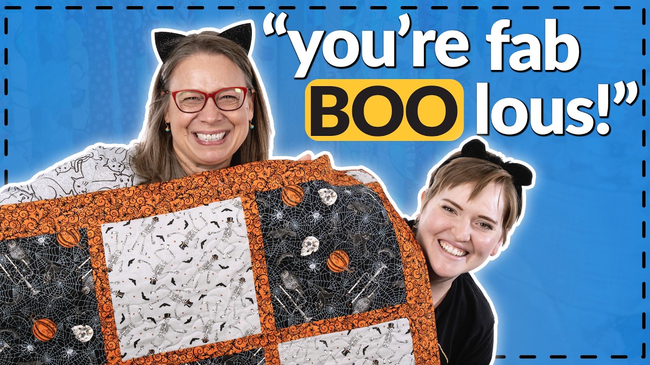 6 Sweet Quilts for Halloween!