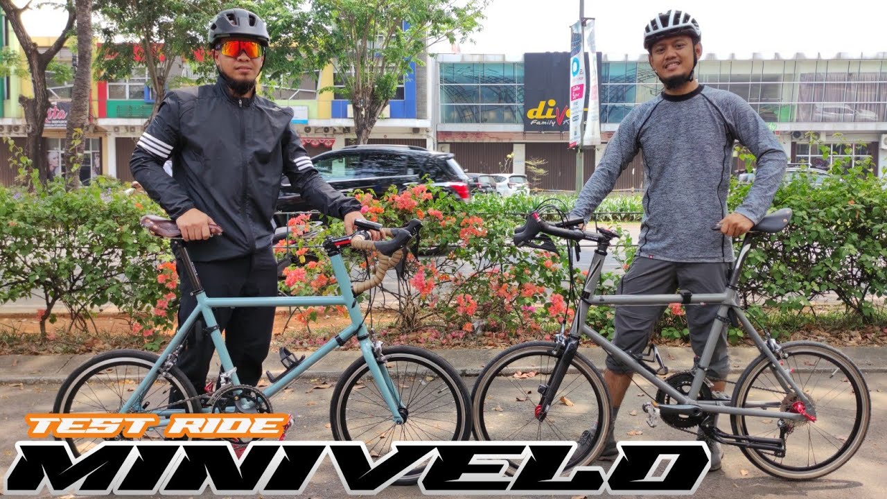 Test ride sepeda MINIVELO || emang bisa ngebutttt????
