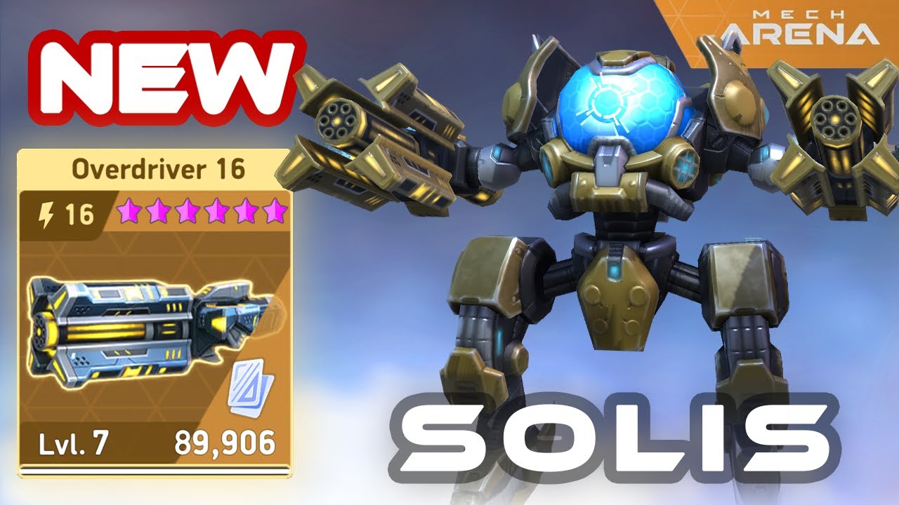 NEW Overdriver 16 - The Best Of Its Kind? | Mech Arena