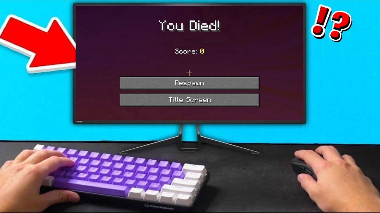 DAS 1. MAL HANDCAM in MINECRAFT