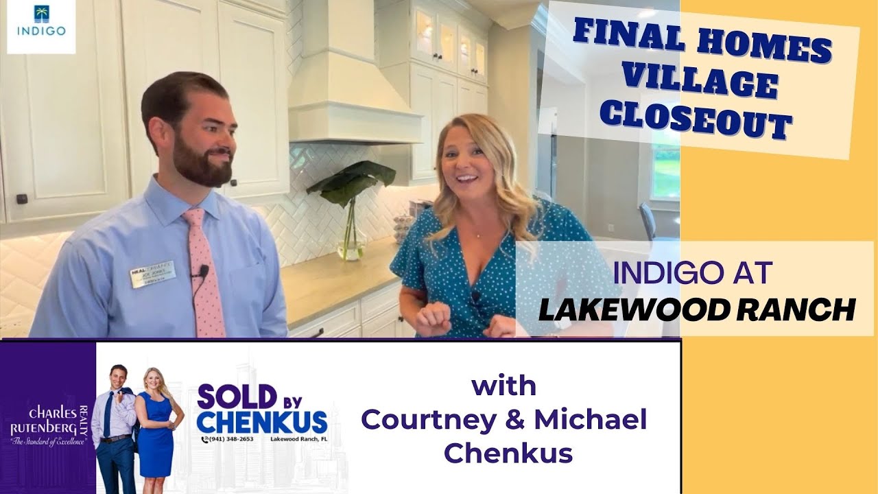 Indigo at Lakewood Ranch Inventory Homes | Neal Communities Final Phase 2022