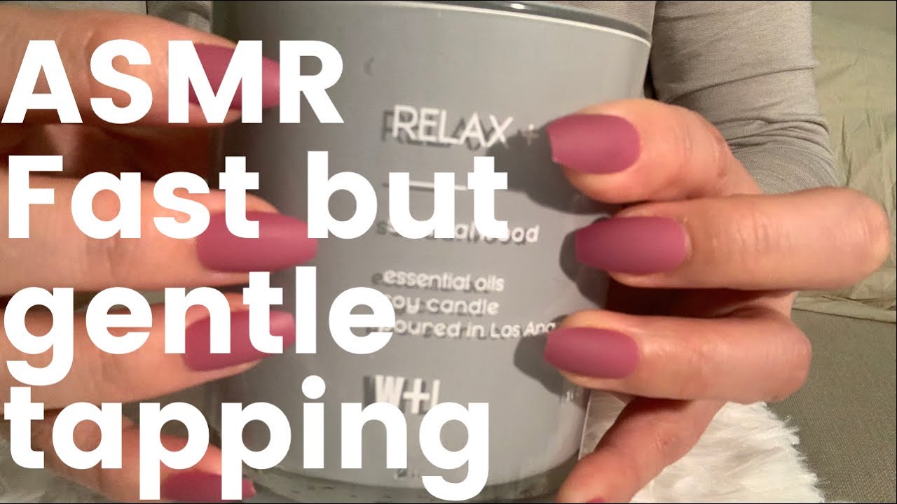 ASMR Fast but Gentle Tapping (No Talking) / 控え目な高速タッピング