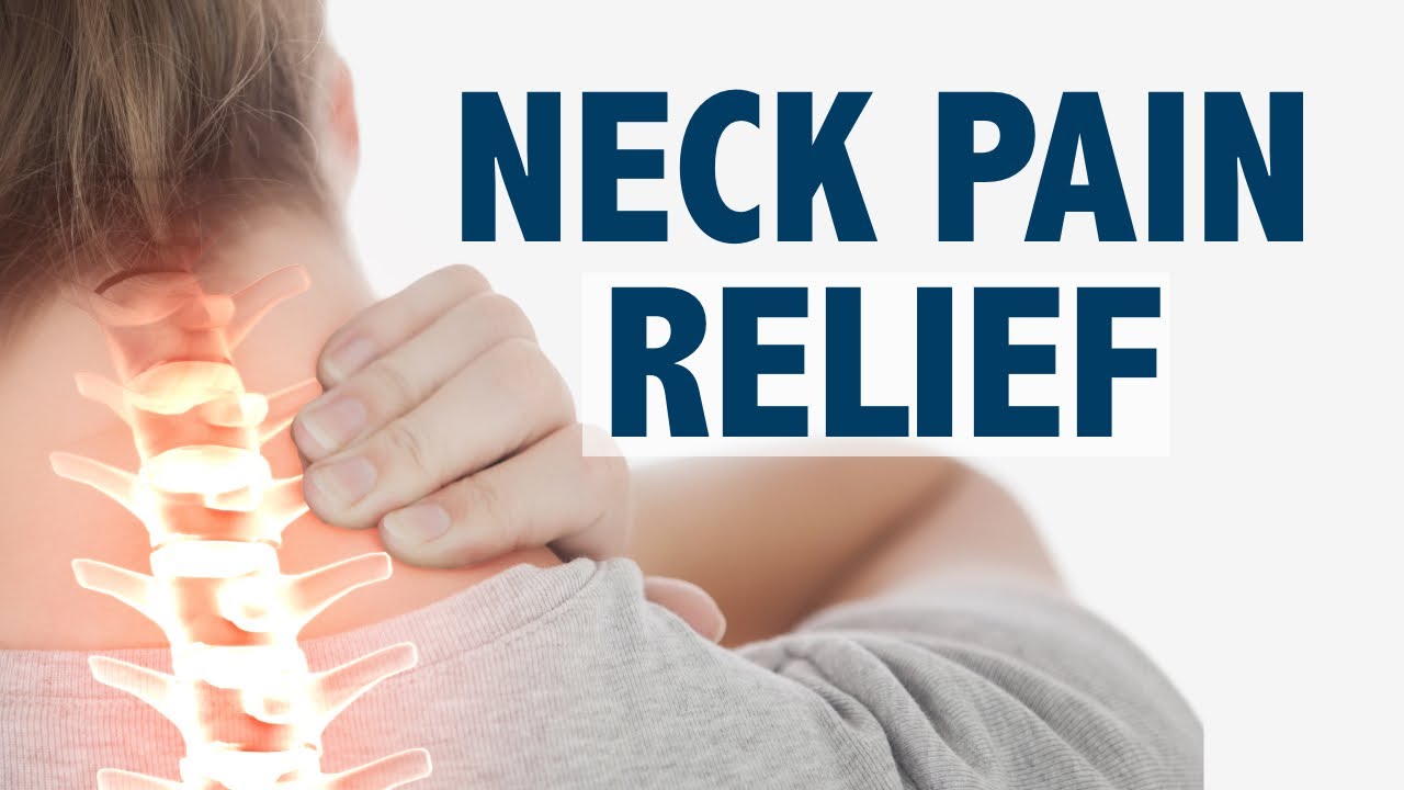 Neck pain relief in 8 minutes