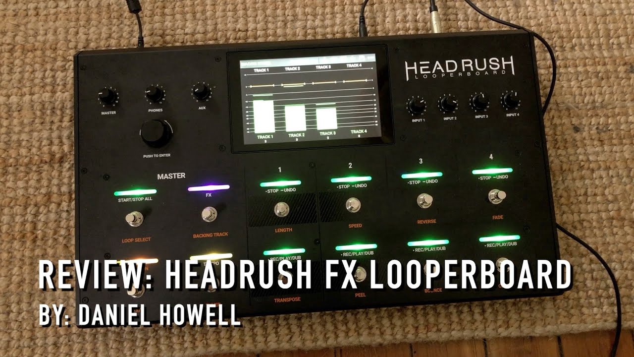 Headrush Looperboard Hands-On Review