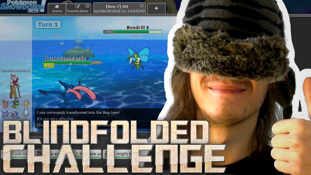 Playing Pokemon BLINDFOLDED - only hearing CRIES!