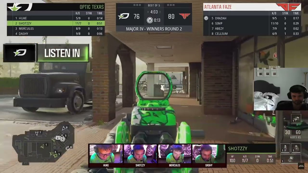 Breakdown - Optic Texas vs Atlanta Faze - Major IV - Rewind HP