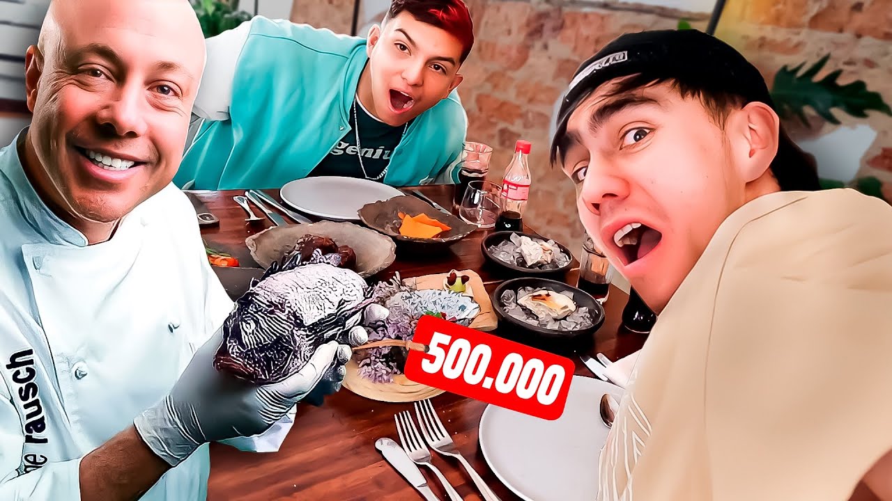 Fui al restaurante más caro de la ciudad, $$DECEPCION COMPLETA$$ 🤢
