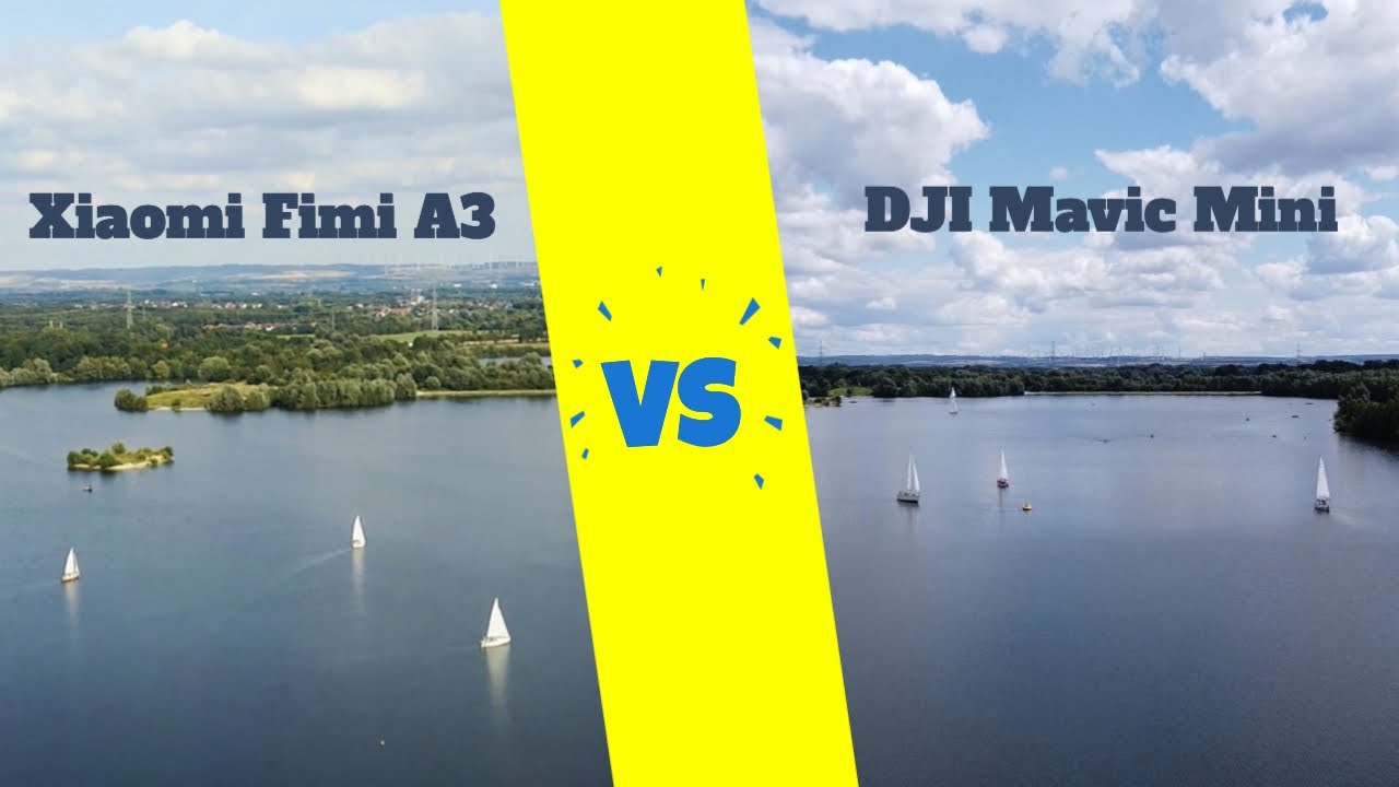 Mavic Mini vs. Xiaomi Fimi A3 (Fixed Wing Mode) Video Footage Quality Test