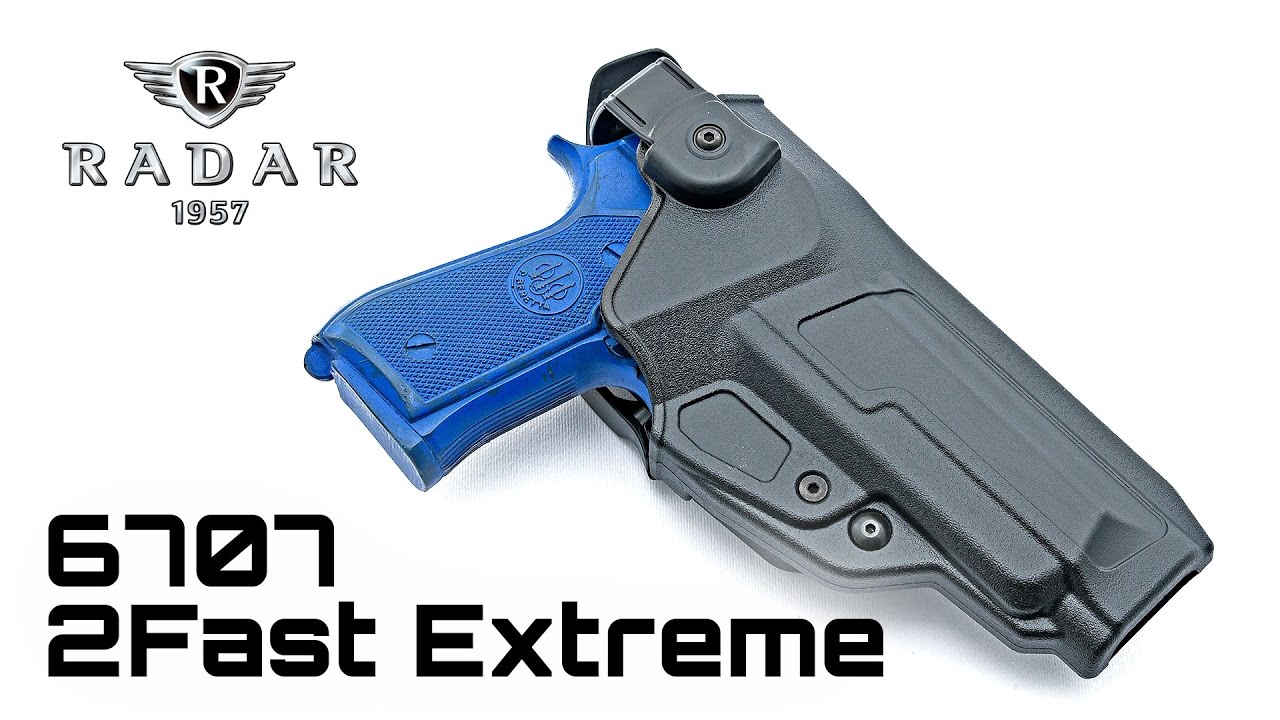 RADAR 1957 - 6707 2Fast Extreme duty pistol holster (ENG)