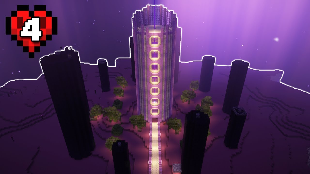 I Transformed The End In Ultra Hardcore Minecraft