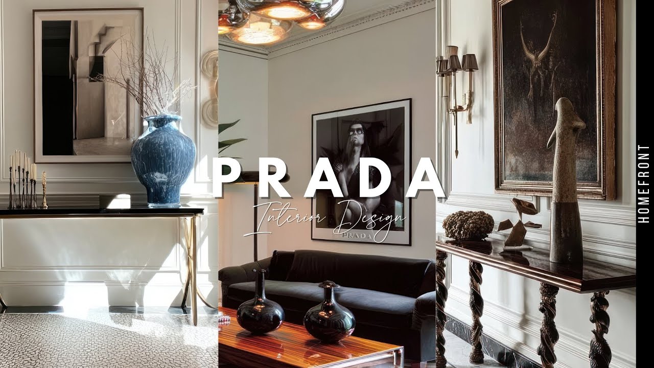 Timeless Prada-Inspired Home Design | Elegant Italian Villa Interiors