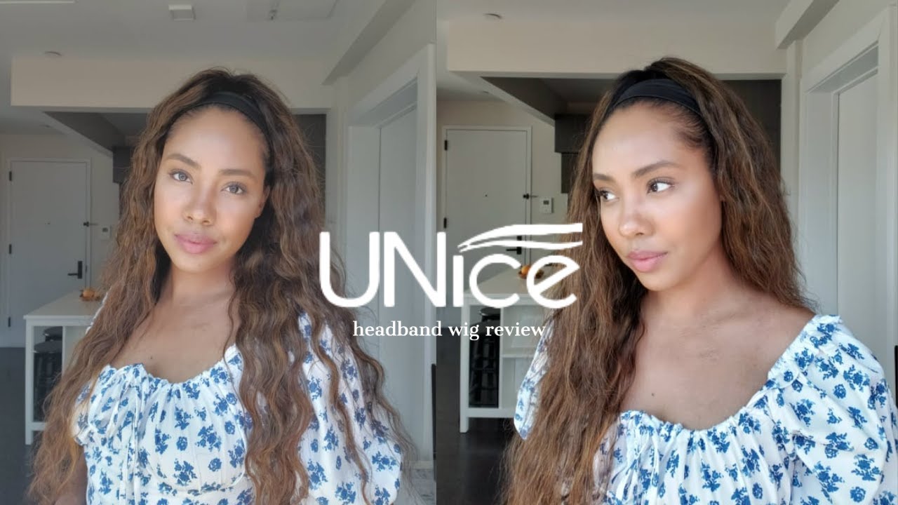 UNICE HAIR REVIEW | BALAYAGE HEADBAND WIG TUTORIAL + SUMMER HAIRSTYLES