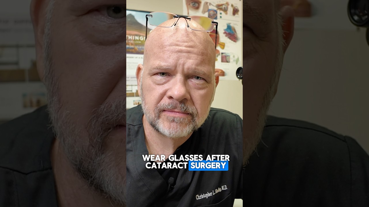 Will you have to wear glasses after cataract surgery? #cataract #cataractsurgery