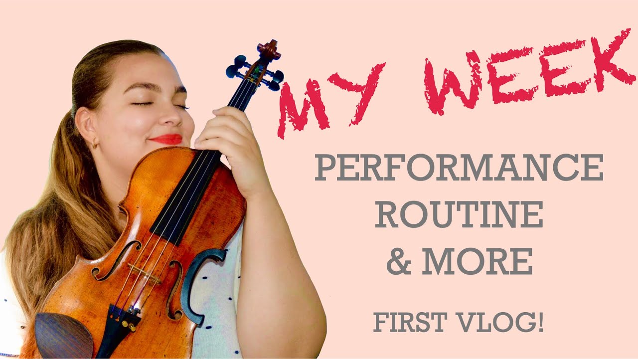 PERFORMANCE ROUTINE? MY WEEK - ELLINOR D'MELON