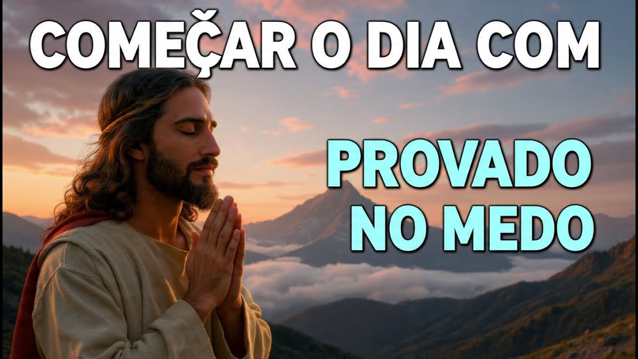 Oração da Manhã para Quem Está Sendo Provado no Medo