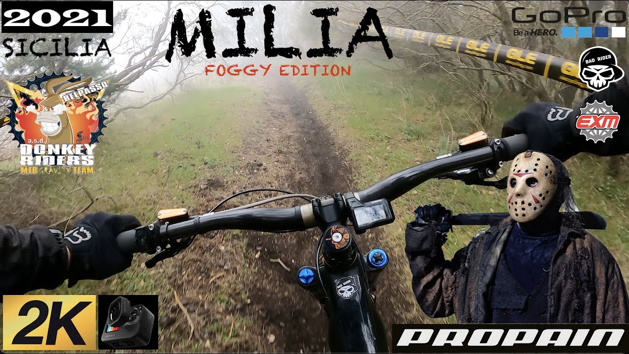 SICILY MTB ENDURO CATANIA - MILIA Trail (FOGGY version) - GOPRO HERO 9 BLACK - MAX LENS MOD