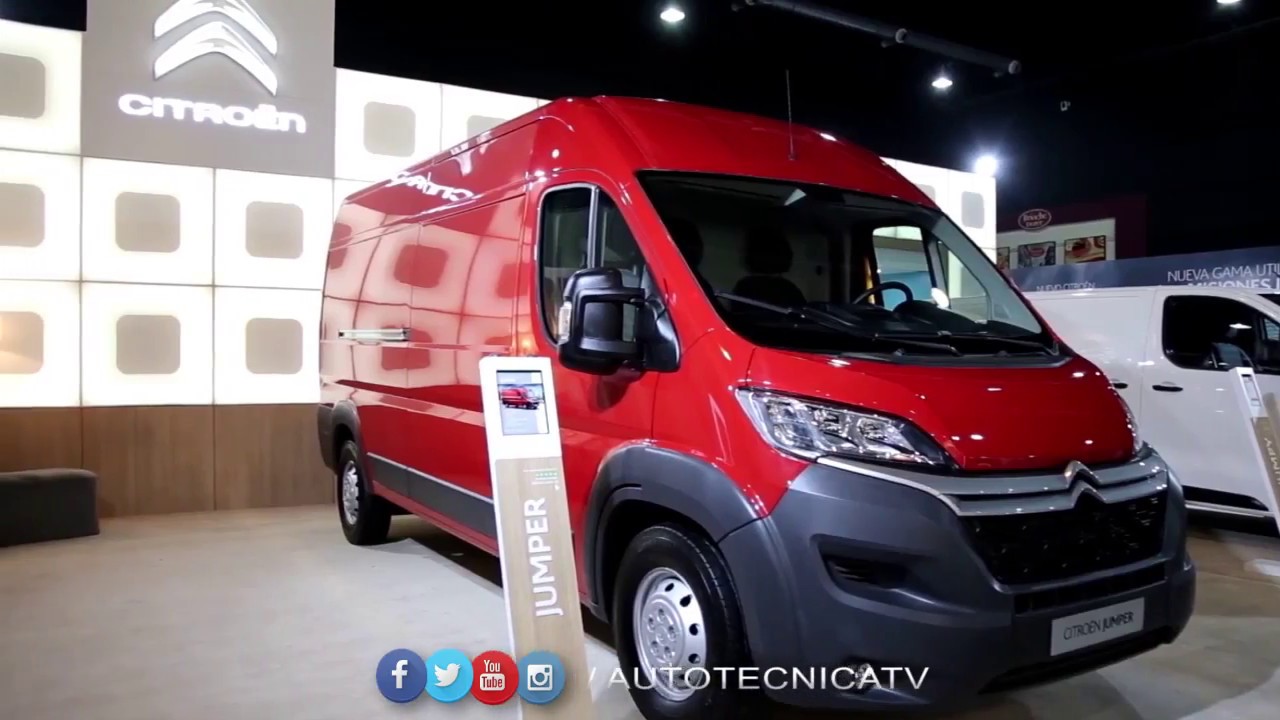 Nuevos Utilitarios Citroën Jumper y Jumpy.