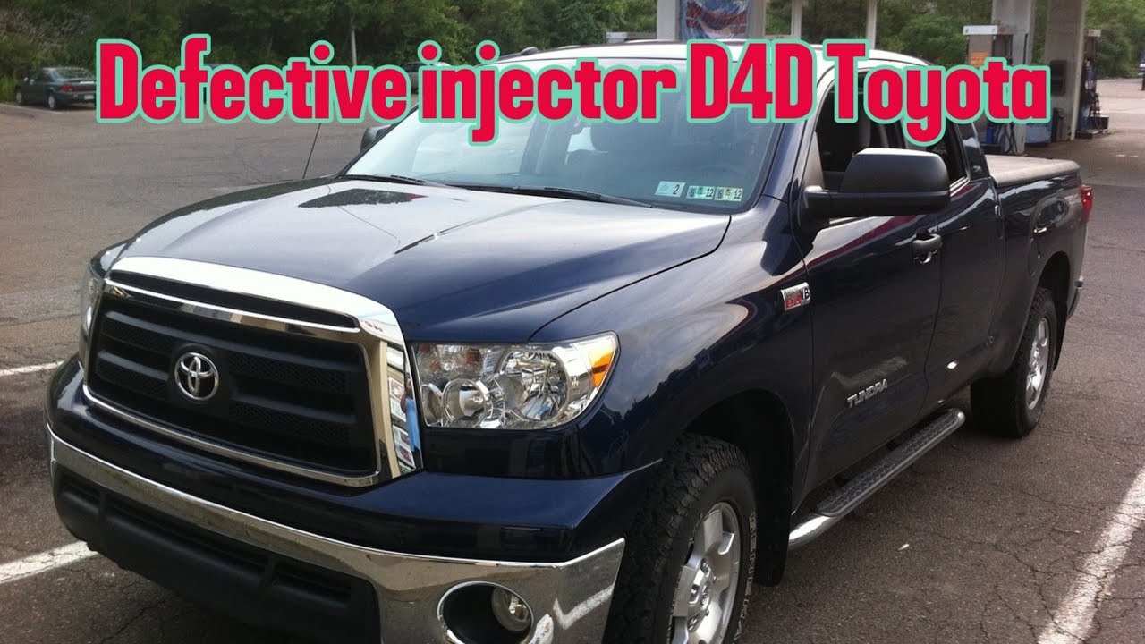 Неисправная форсунка D4D Toyota