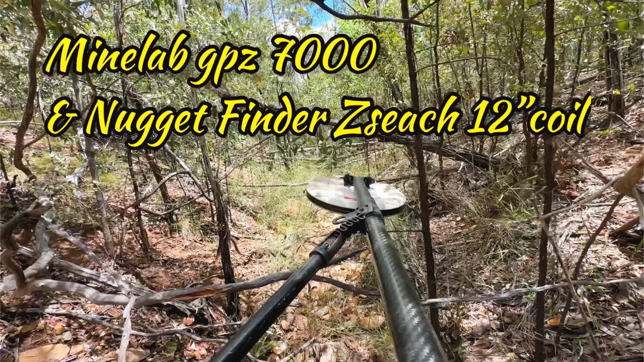 Minelab GPZ 7000 with the Nugget Finder Zsearch  12