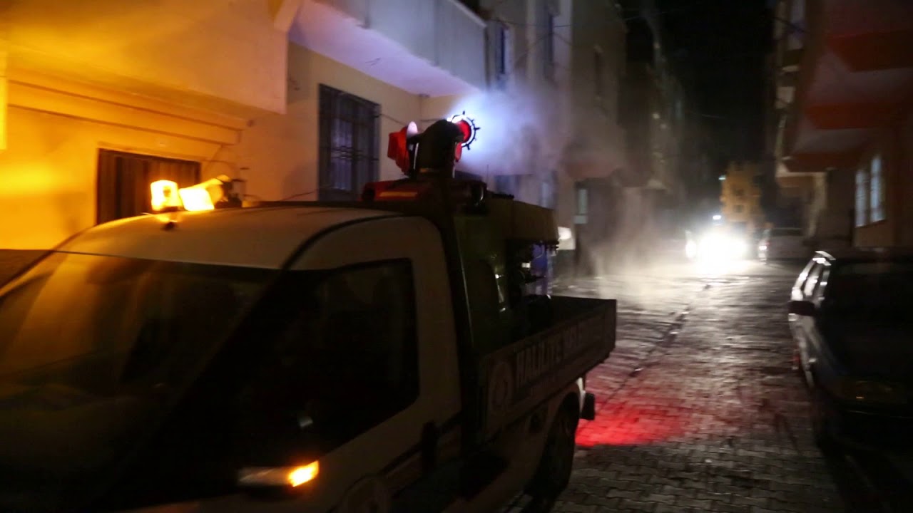 HALİLİYE İLAÇLAMADA YOĞUN MESAİ