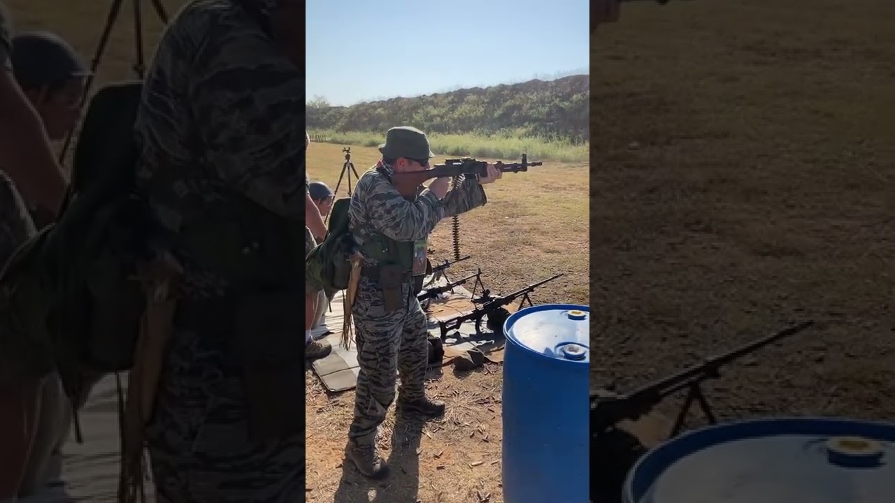MACV-SOG style RPD at Kalashbash 2022 #rpd #fullauto #vietnamwar #macv-sog #larping