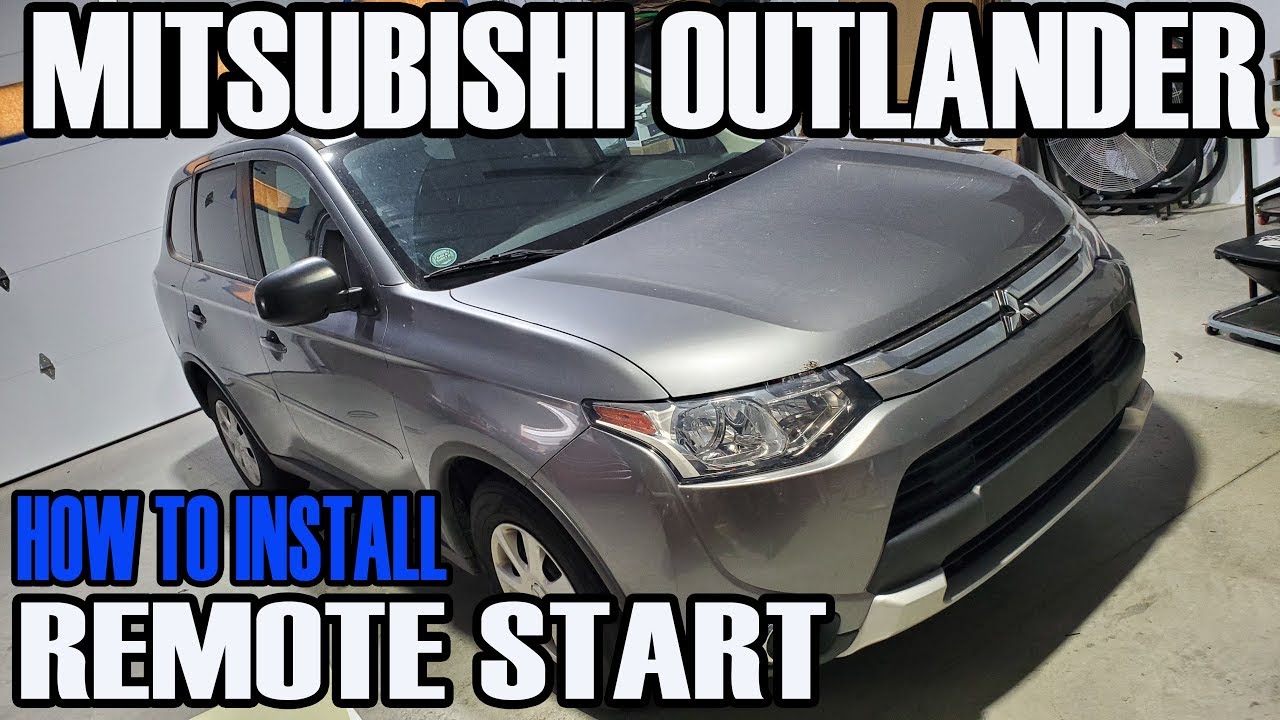 MITSUBISHI OUTLANDER - HOW TO INSTALL REMOTE START