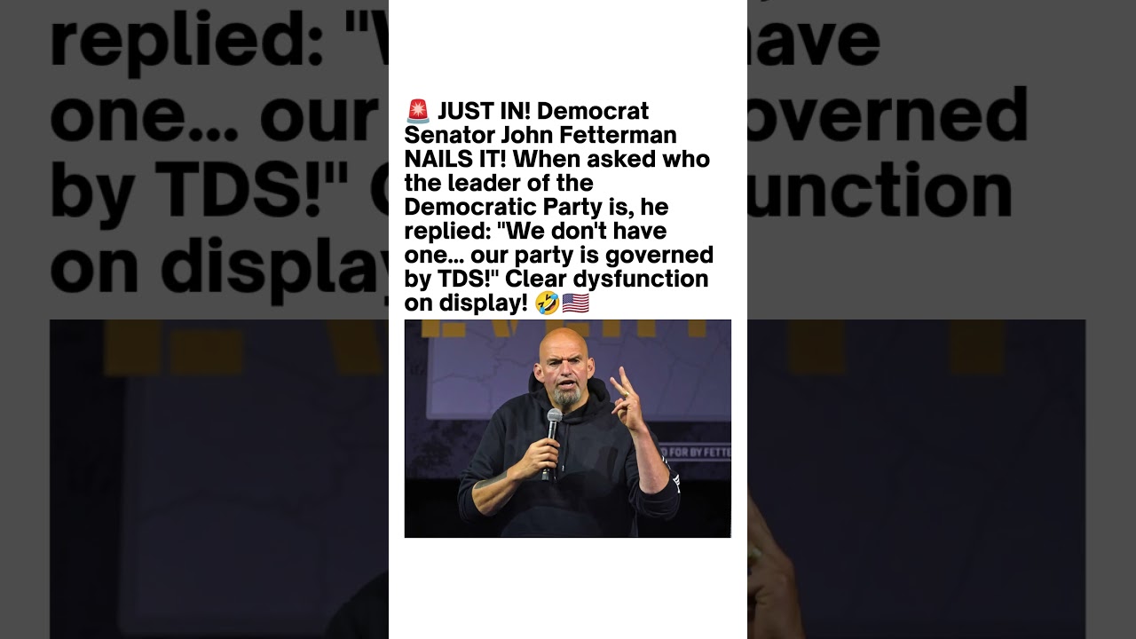John Fetterman Sparks Democrat Debate 🇺🇸