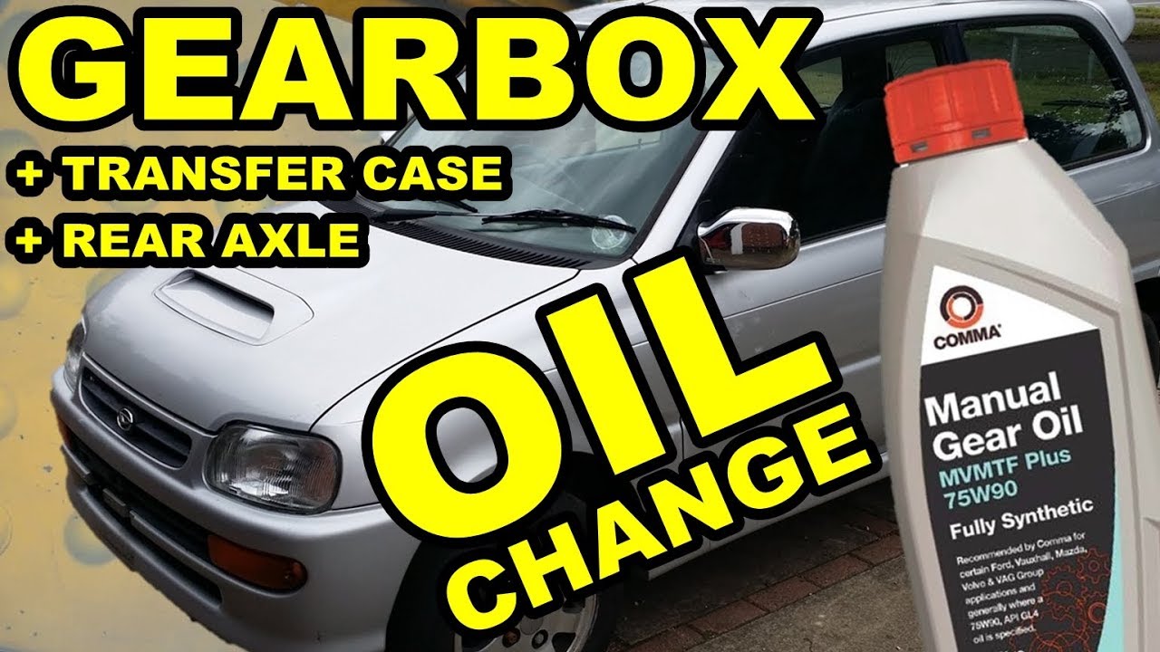 How To Change Gearbox Oil - Daihatsu Cuore & Mira L512S - Avanzato TR-XX R4 Project Episode 6