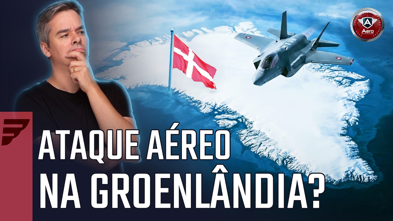 F-35 no GELO: Como a DINAMARCA PROTEGE a GROENLÂNDIA?