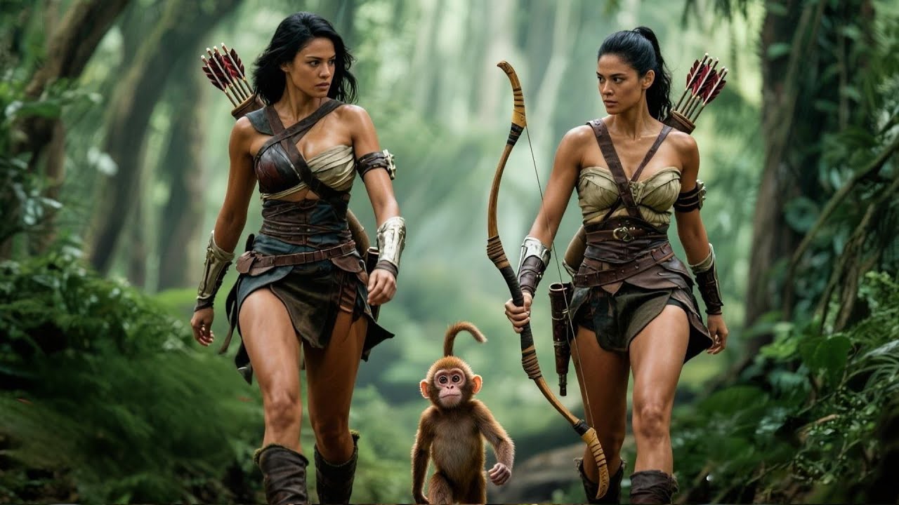 2025 Action Movie:Mercenaries Kill Spirit Monkey, Enraging Female Warrior