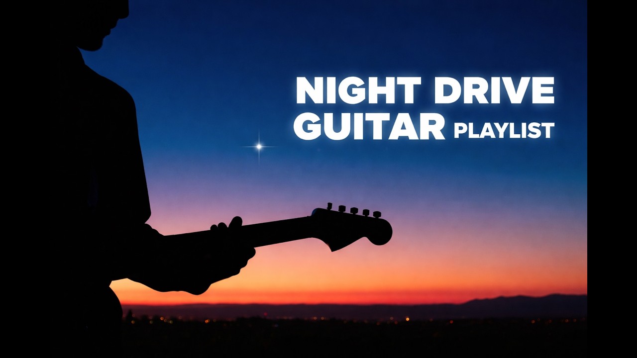 Night Drive Guitar Ballad🌙 Emotional Guitar Instrumental Playlist / 드라이브할 때 좋은 음악