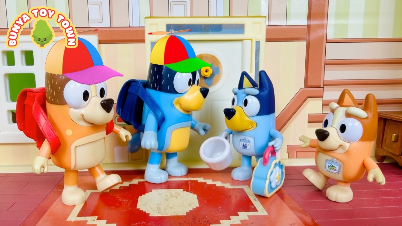 BLUEY Kids Become Adults | Pretend Play with Bluey Toys