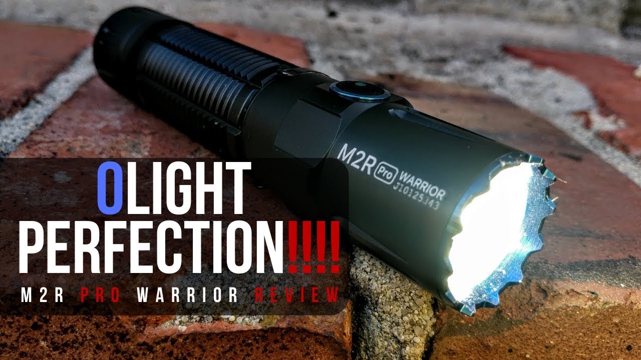Best EDC Tactical Flashlight of 2019 | Olight M2R Pro Warrior