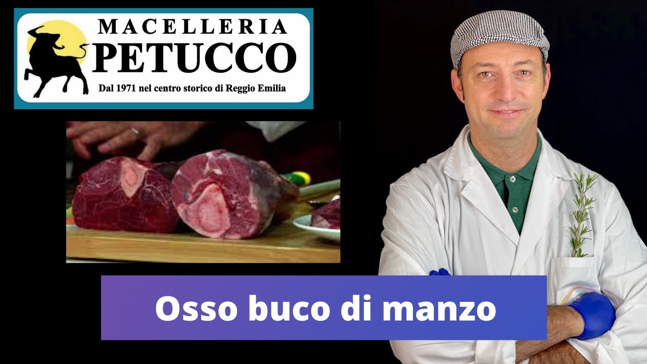 Osso buco di manzo, Macelleria Petucco