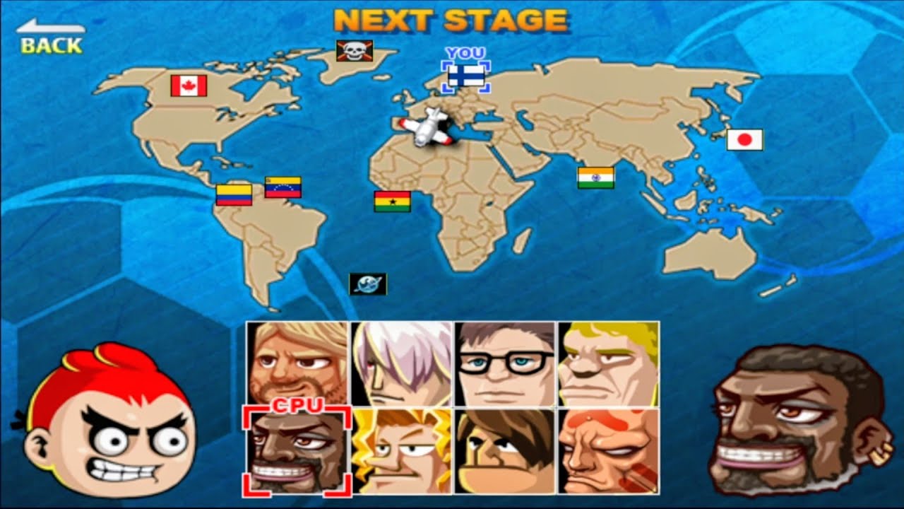 Head Soccer - Finland (Fight Mode)