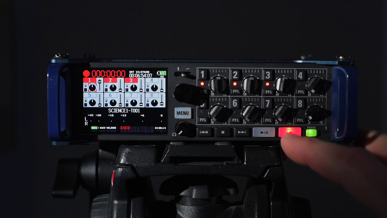 Sound for Video Session: Zoom F4/F8 Scenes, Metadata, and Sound Reports