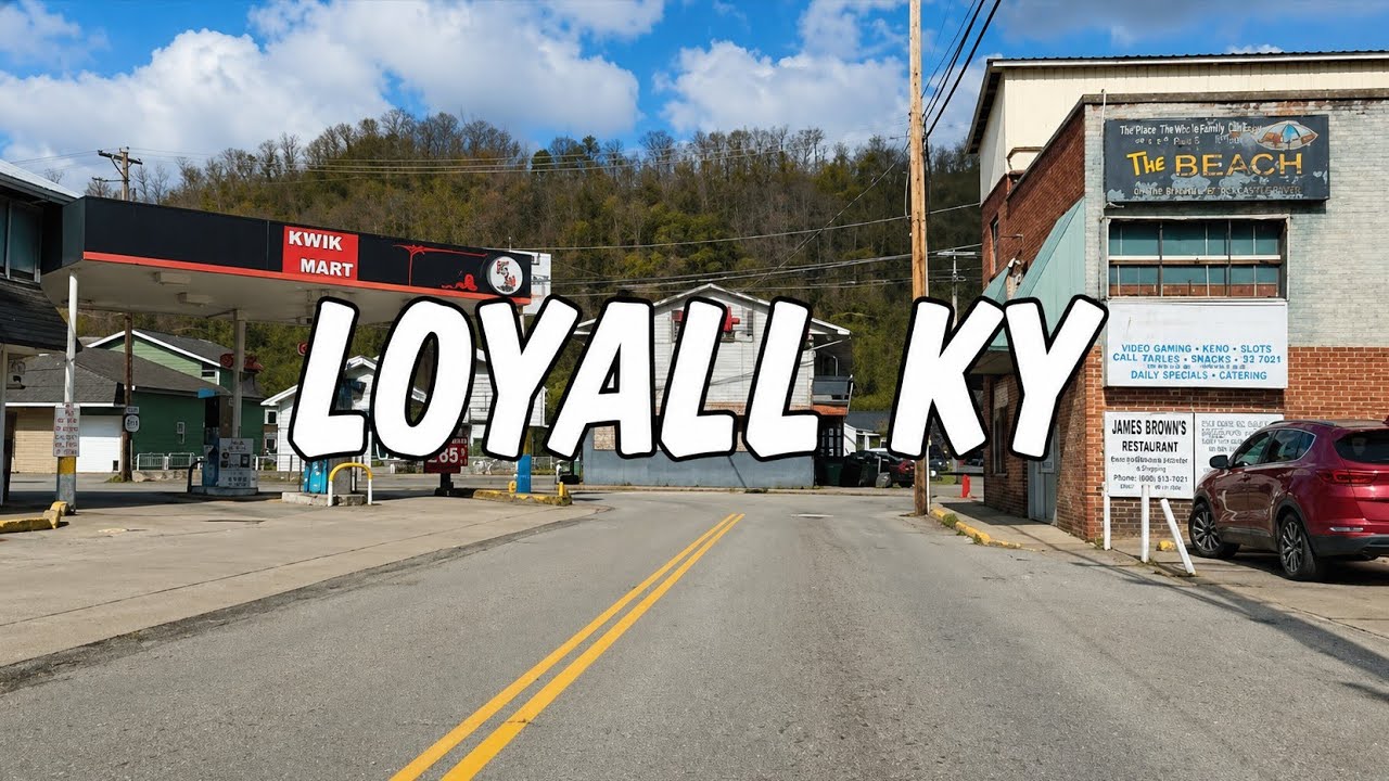 Driving Thru Loyall Kentucky