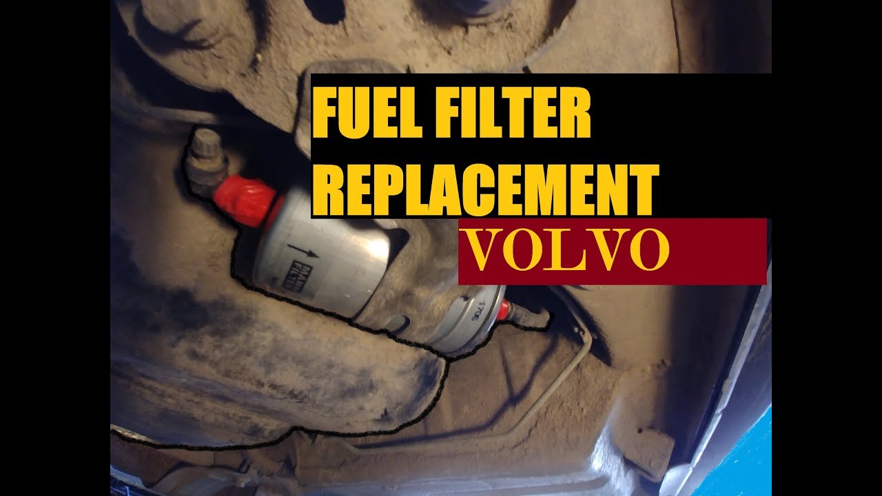 DIY. FUEL FILTER REPLACEMENT VOLVO (P2 chassis cars)