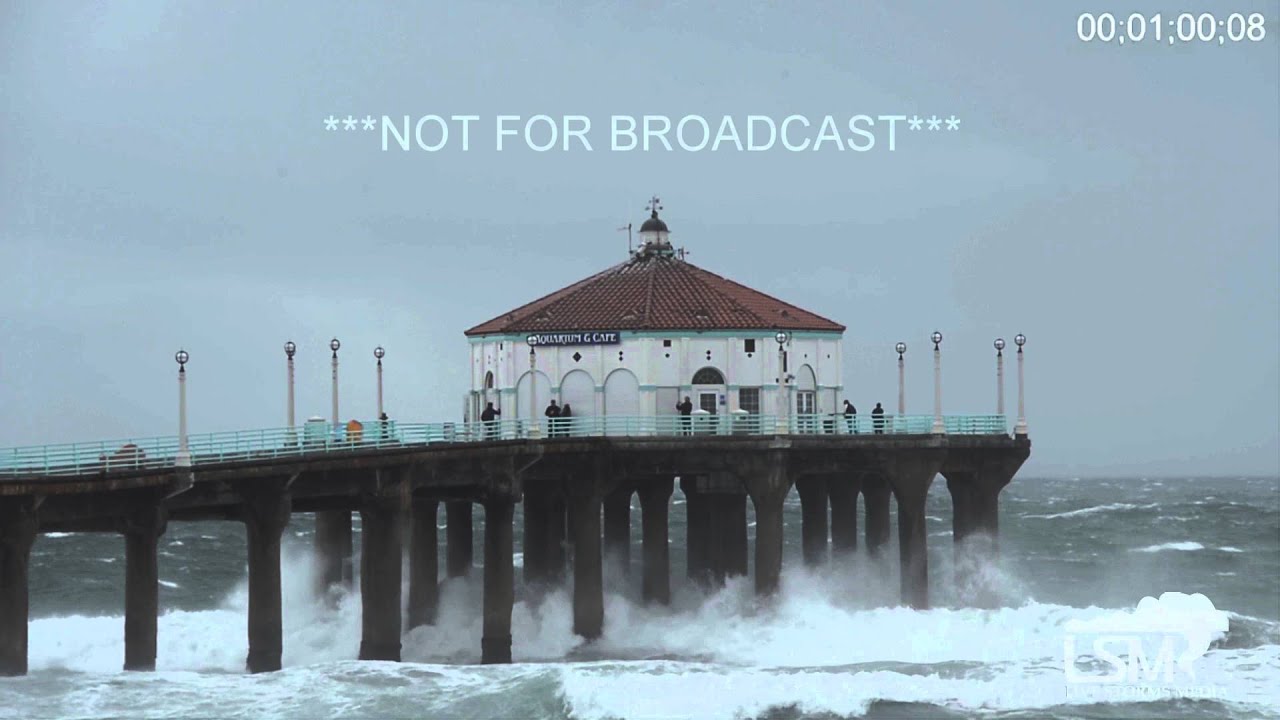 1-31-16 Los Angeles, California El Nino Storms - Damage