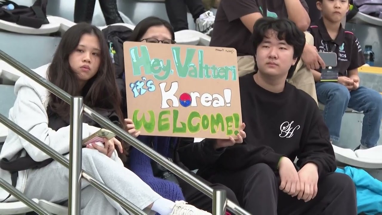 "Amazing to be back in South Korea" - Valtteri Bottas
