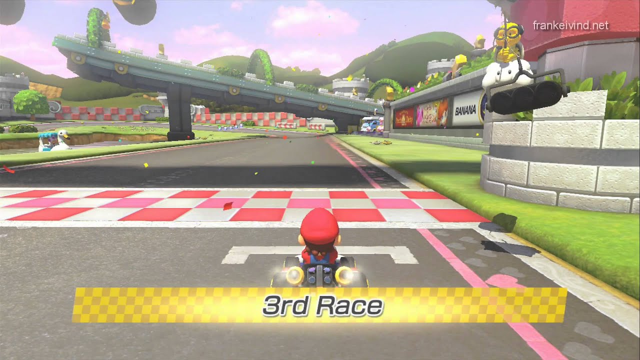 Mario Kart 8: Banana Cup 50cc (Wii U gameplay, part 6/8)