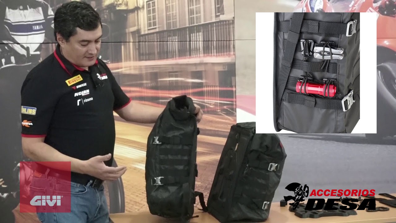 Alforjas laterales impermeables Canyon GRT709 de GIVI #AccDesa