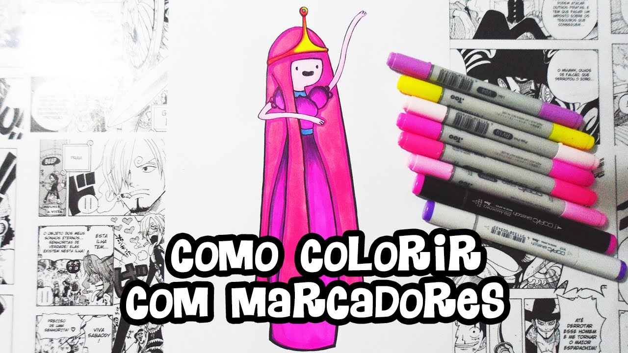 Como Colorir com Marcadores | Copic Marker