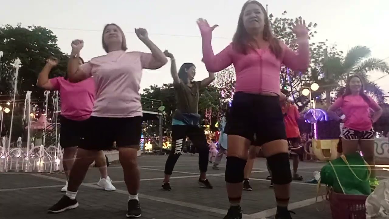 #indakan  sa Sumulong Park igiling mga balakang mga ladies with Zin Rachel and Zin Carl