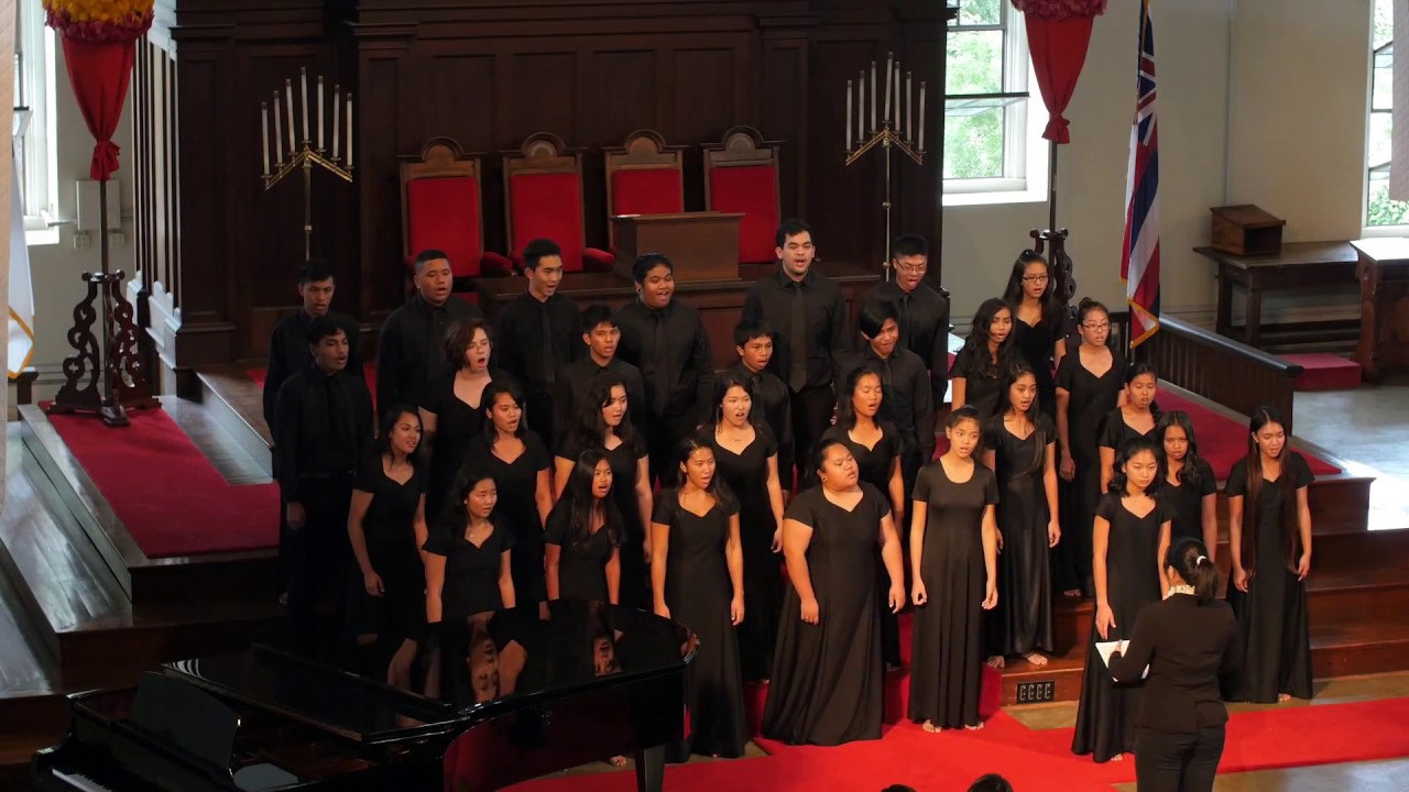 Maui High School Chamber Choir - Only in Sleep