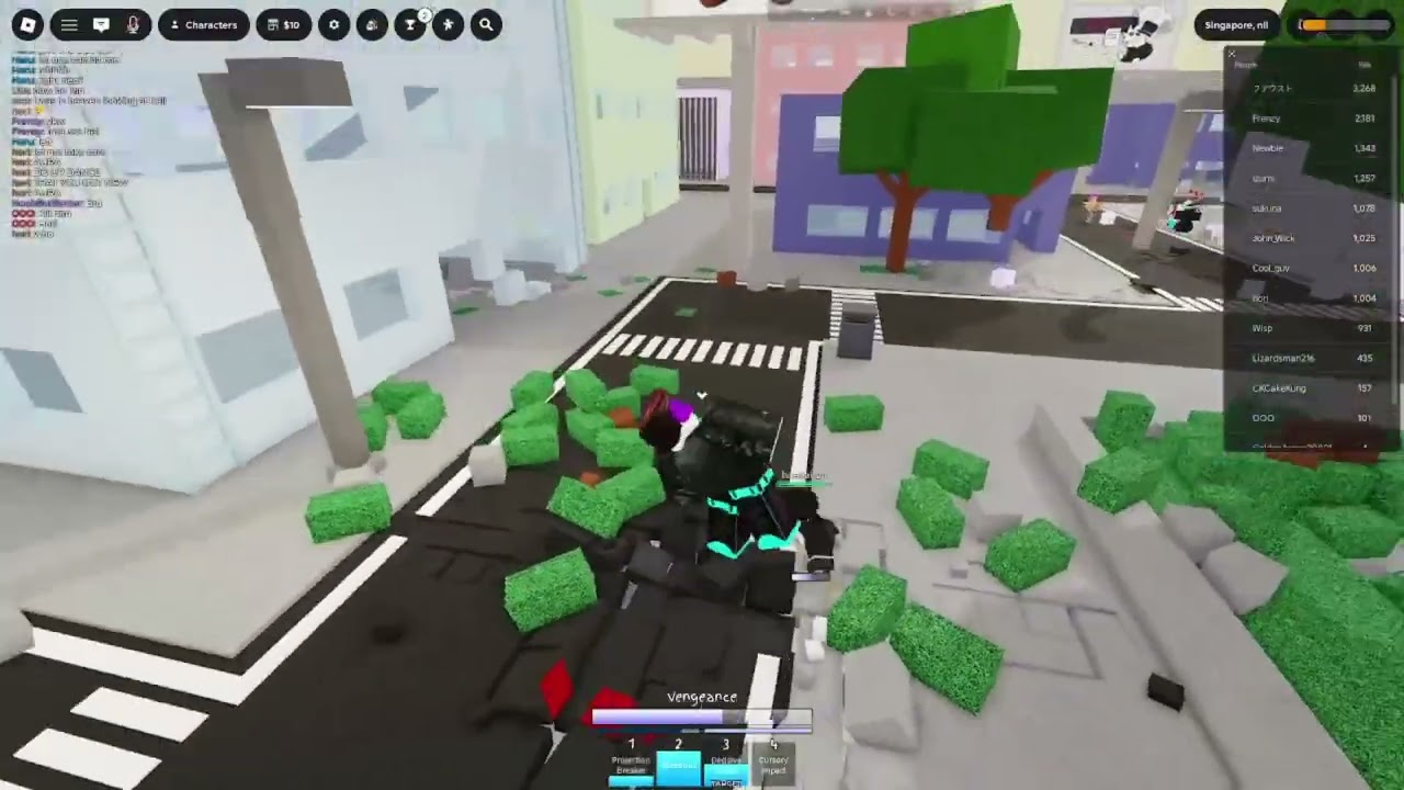 I PLAY JUJUTSO SENANEGENS AND DESTROY PLAYER