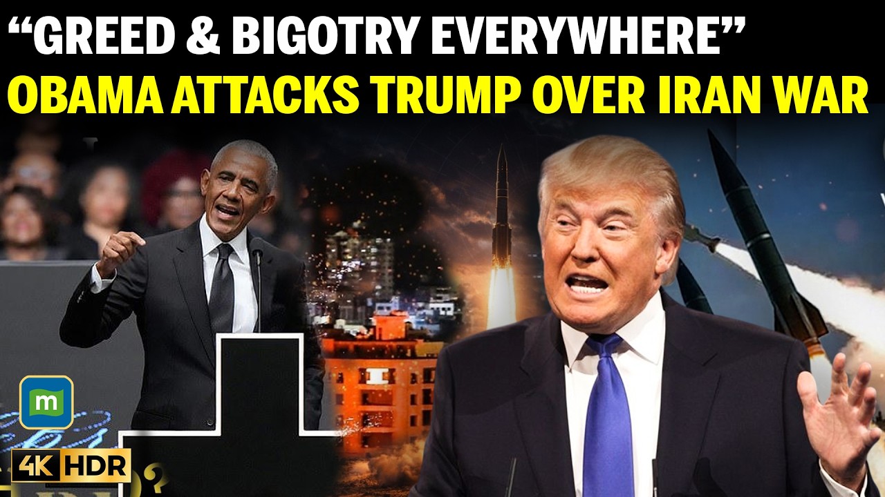 “Greed & Bigotry Everywhere”: Barack Obama Slams Trump Administration Over Iran War
